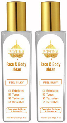 

Pavitra+ Face and Body Ubtan Instant Glow with Saffron, Turmeric, Lodh AYUSH Certified Combo (Pack of 2)(50 g)