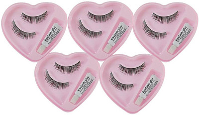 

Be-Trending Eye-Lashes-5 piece-with high quality adhesive(Pack of 5)