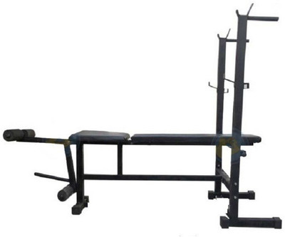 

HEALTH FIT INDIA 6 in 1 ( With 240 Kg. Holding Capacity ) Multipurpose Fitness Bench