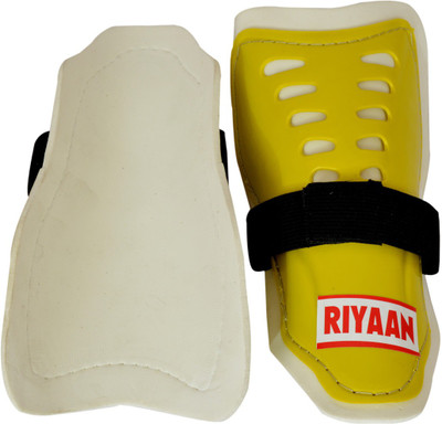 

RIYAAN shin guard yellow pack of 1 pair Football Shin Guard(Standard, Yellow)