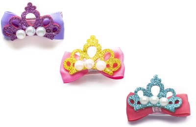 

tendertwigs Hair Clips For Baby Girls Hair Clip(Purple, Pink, Pink)