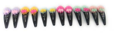 

Khubsurat Tic-Tac Hair Clips for Kids & Girls, Set of 6 Pairs Different Colors Tic Tac Clip, Hair Clip(Multicolor)