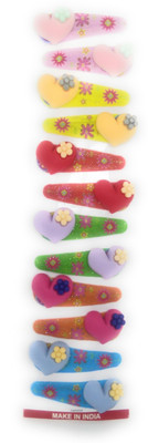 

Khubsurat Tic-Tac Hair Clips for Kids & Girls, Set of 6 Pairs Different Colors Tic Tac Clip, Hair Clip(Multicolor)