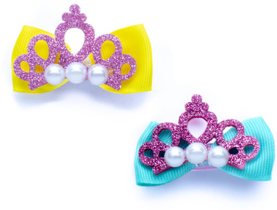

tendertwigs Hair Clips For Baby Girls Hair Clip(Yellow, Blue)