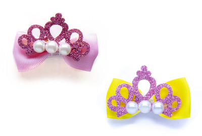 

tendertwigs Hair Clips For Baby Girls Hair Clip(Pink, Yellow)