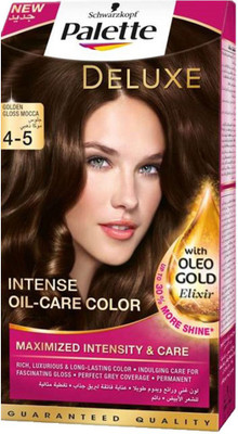 

Schwarzkopf Palette Deluxe Intense Oil Care Color 4-5 Golden Gloss Mocca 115 ml Hair Color(Golden Gloss Mocca)