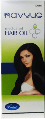 

Navyug for Longer, Thicker, Bouncing, Silkier, Shiny, Healthy Hair 100ML Hair Oil(100 ml)