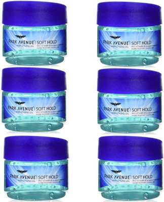 

Park Avenue Soft Hold Hair Styling GEL 100 Gm × 6 Pack Of Six Gel(600 g)