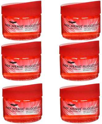 

Park Avenue Rugged Hold Hair Styling GEL 100 Gm × 6 Pack Of Six Gel(600 g)