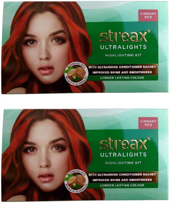

STREAX Ultralights Highlighting kit Vibrant Red Cream(120 ml)