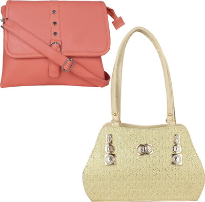 

Fillincart Messenger Bag(Gold, Tan)