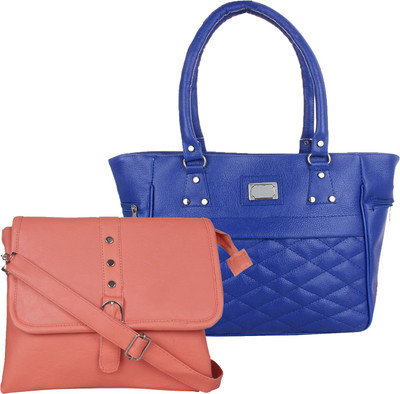 

Element cart Messenger Bag(Blue, Tan)
