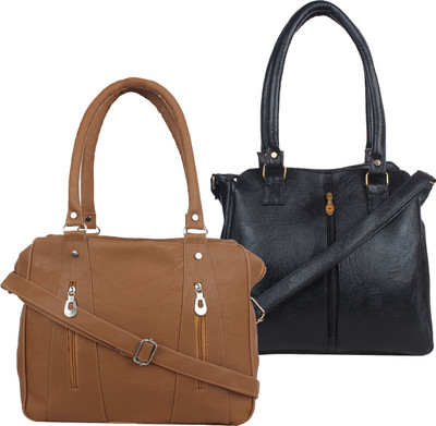 Element Cart Messenger Bag(Brown, Black), Black;brown
