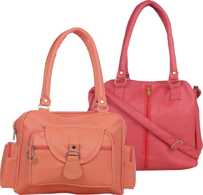 

Fillincart Messenger Bag(Orange, Pink)