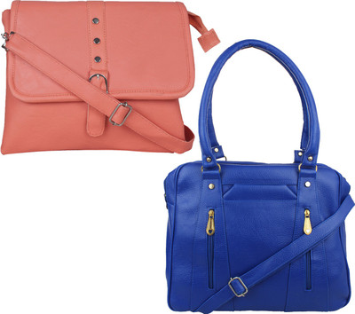 

Fillincart Messenger Bag(Blue, Tan)