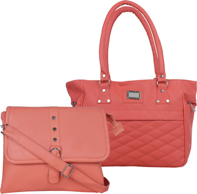 

Element cart Messenger Bag(Pink, Tan)