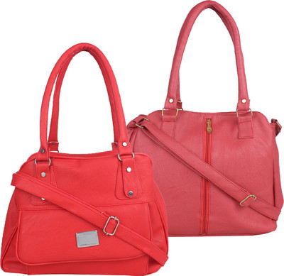 

Element Cart Messenger Bag(Red, Pink), Pink;red