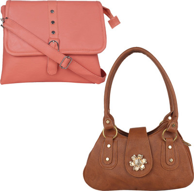 

Fillincart Messenger Bag(Brown, Tan)