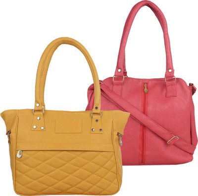 

Fillincart Messenger Bag(Beige, Pink)