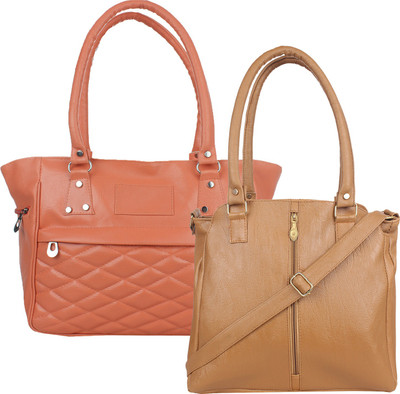 

Fillincart Messenger Bag(Tan, Brown), Brown;tan