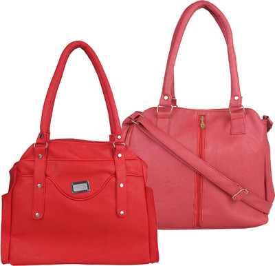 

Element Cart Shoulder Bag(Red, Pink), Pink;red