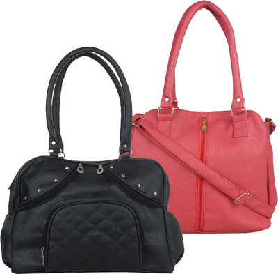 

Element Cart Messenger Bag(Black, Pink)