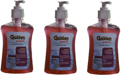 

Golden sku 24(250 ml, Pump Dispenser, Pack of 3)
