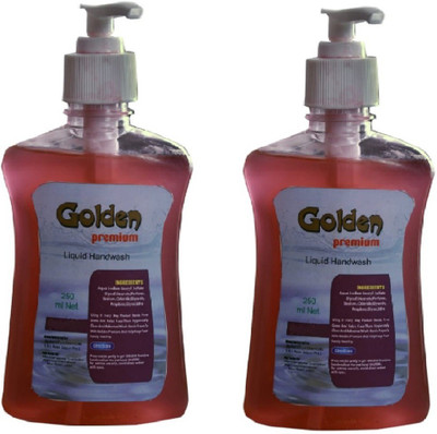 

Golden sku 23(250 ml, Pump Dispenser, Pack of 2)