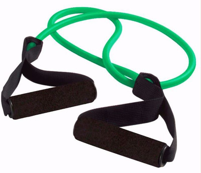 

Kitfit Toning Tube with Foam Handles for Men and Women pack of 2 Resistance Tube(Green)