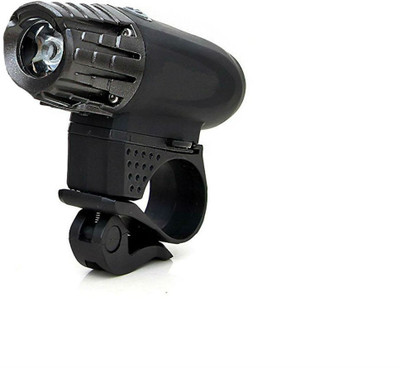 Shrih USB Rechargeable Bicycle Front Headlight LED Headlamp(Black)