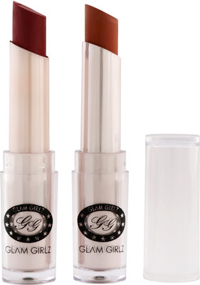 

Glam Girlz Matte Lipstick-Combo(05&19)(Plum, Coffee Nude)