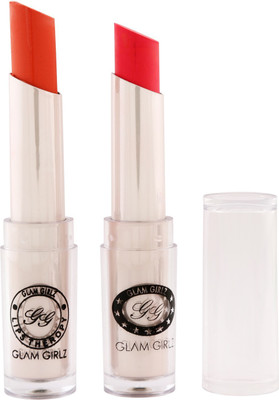 

Glam Girlz Matte Lipstick-Combo(15&18)(love apricot, sweet pink)