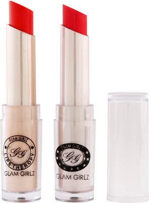 

Glam Girlz Matte Lipstick-Combo(07&28)(Deep Rose Pink, Pink Red)