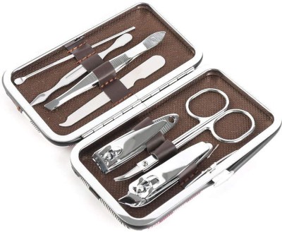 

OXGENTA ™ Manicure Nail Clipper Set, 6 in 1 Stainless Steel Professional(124 g, Set of 6)