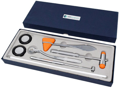 

IndoSurgicals Neurological Knee Hammer Set Medical Equipment Combo