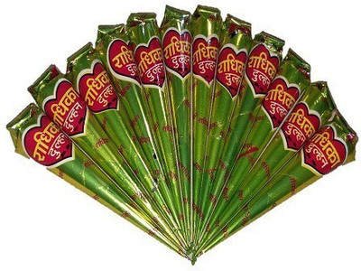 

ALI COSMETICS09 Radhika Mehendi Cone brown (pack of 12) Natural Mehendi(Pack of 12)