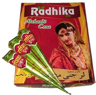 

ALI COSMETICS09 RADHIKA001 Natural Mehendi(Pack of 12)