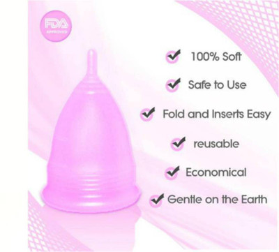 

Zedex  Reusable Menstrual Cup(Pack of 1, Pink