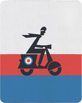 

Chakri-The Spinning Art scooter ride Mousepad Mousepad(Multicolor)