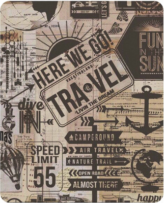 

Chakri-The Spinning Art travel Mousepad Mousepad(Multicolor)