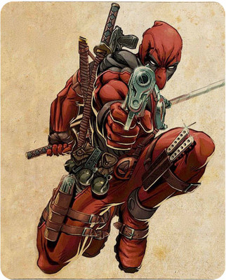 

Chakri-The Spinning Art deadpool Mousepad Mousepad(Multicolor)