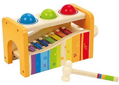 

Hape E0305 pound and tap bench(Multicolor)