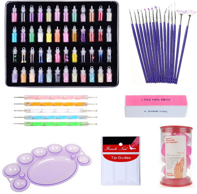 

Royalkart Exclusive Latest 2018 Edition All-In-One Nail Art Tool Kit(multi color)