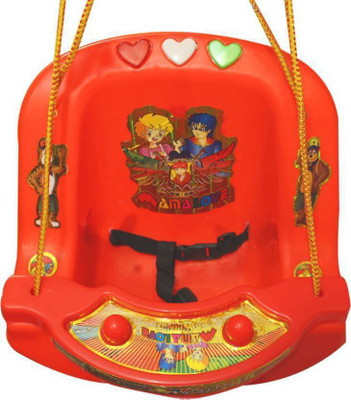 

QUBIFT NEW LATEST RED SWING CHAIR(Red)