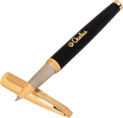 

Oculus Mosaic 0919 Black and Golden Combination Royal Collection Metallic Roller Ball Pen