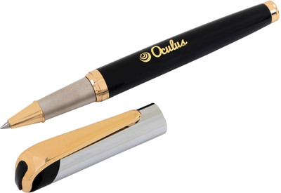 

Oculus Kingpin 0729 Stylish, Glossy Finish with Black and Golden Combination Metallic Roller Ball Pen