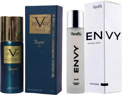 

VARSACE VERSACE PERFUME RESQUE/ENEY Perfume - 180 ml(For Men & Women)