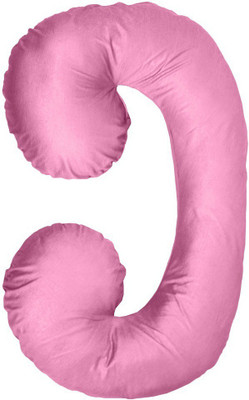 

Comfort Pillow Solid Pregnancy Pillow Pack of 1(Light Pink)