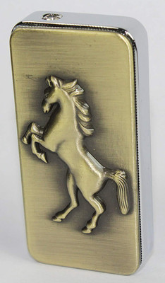 TARGET PLUS HORSE FIRST QUALITY Pocket Lighter(BRASS)
