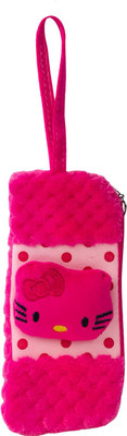 

Lelys Stylish Fur Mobile Pouch(Pink)